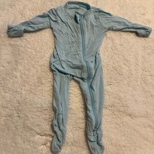 Kyte BABY Light Blue Footed One Piece